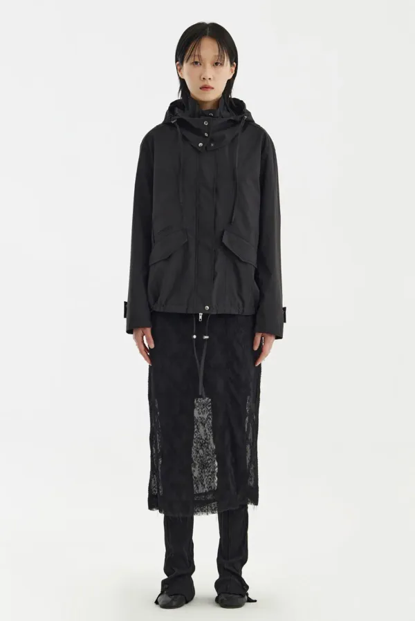 Cut-Off Oversized Blouson (Women)