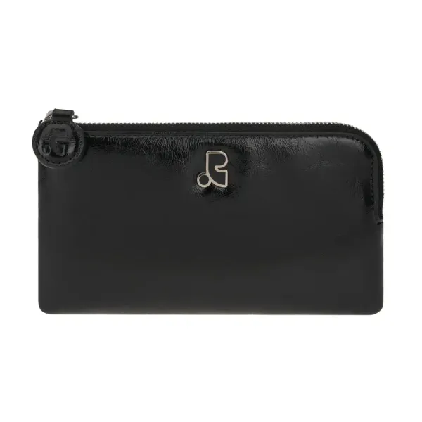 LOGO CROSSBODY POUCH - BLACK