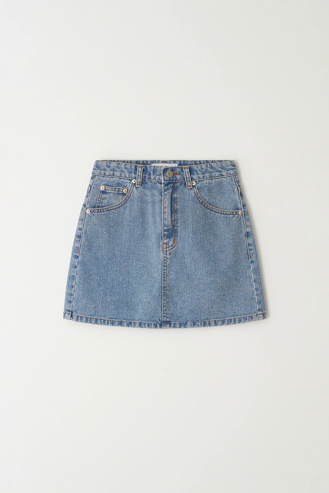 브렌다 브렌든 becky denim skirt - light blue 상품 이미지 1