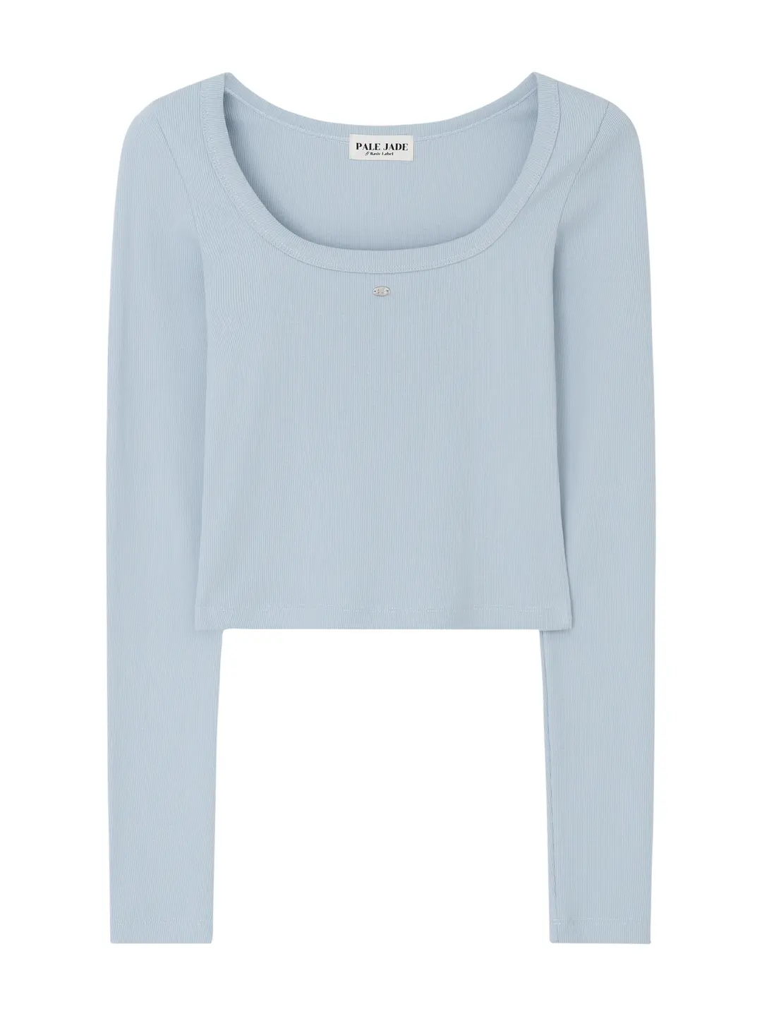 Deep U-Neck Crop T