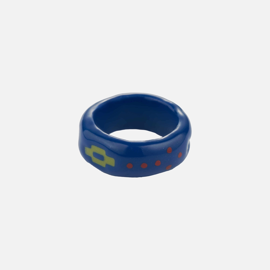 엔프프 doodle bold ring-navy 상품 이미지 1
