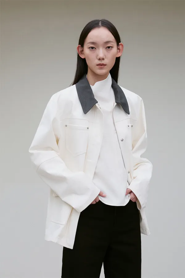 COLOR BLOCK WORK JACKET