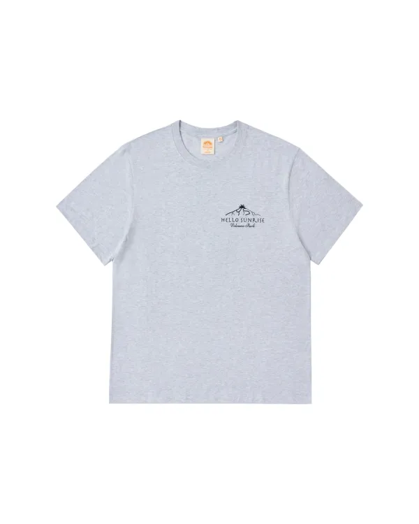 HS Volcano Park Tee_3% Melange Gray