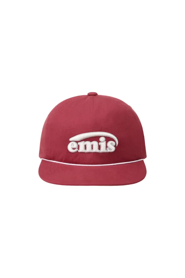 NEW LOGO COTTON TRUCKER HAT-RED