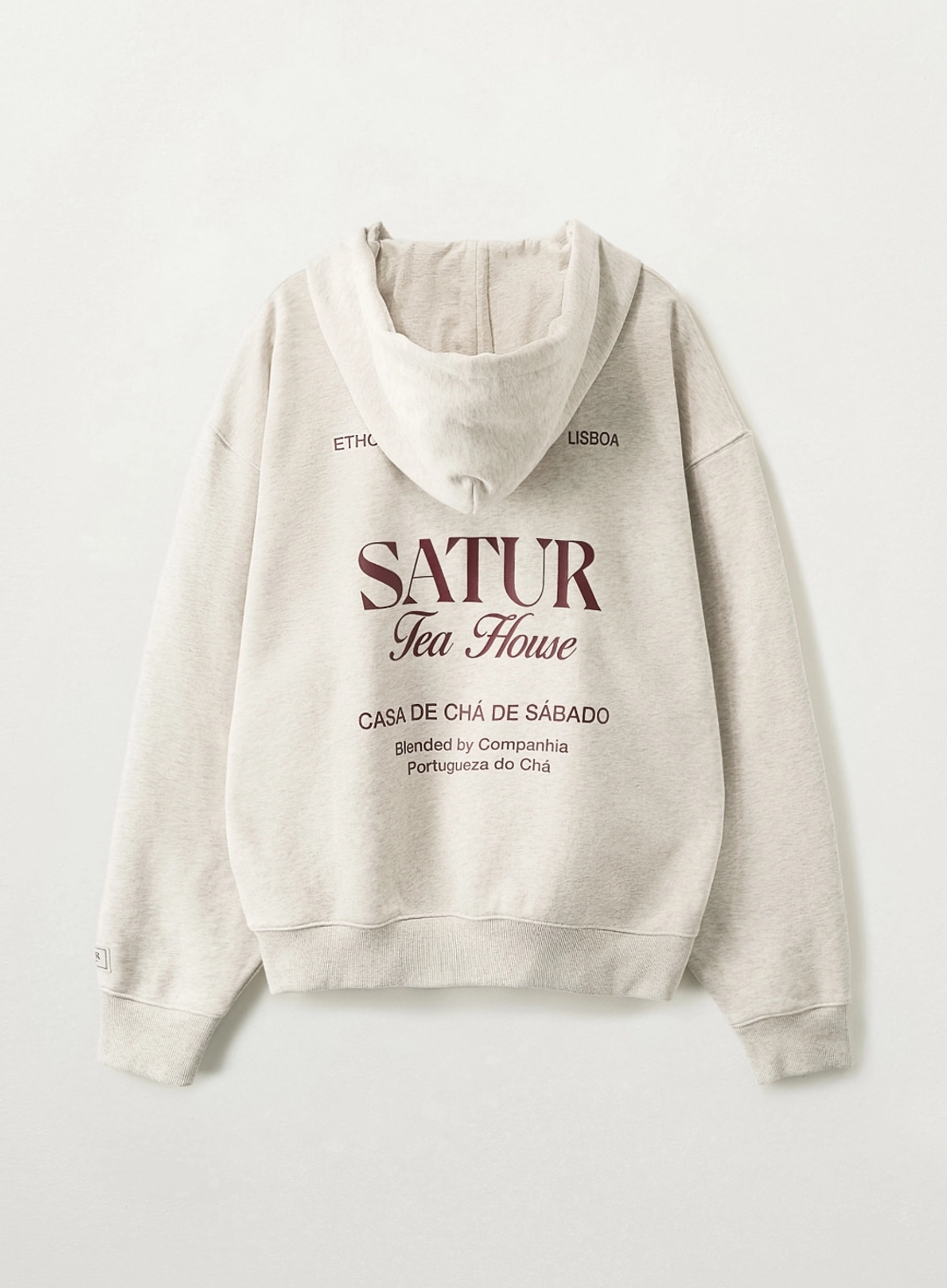 세터 [Exclusive] SATUR X Tea House Classic Rivet Hoodie - Oatmeal 상품 이미지 2