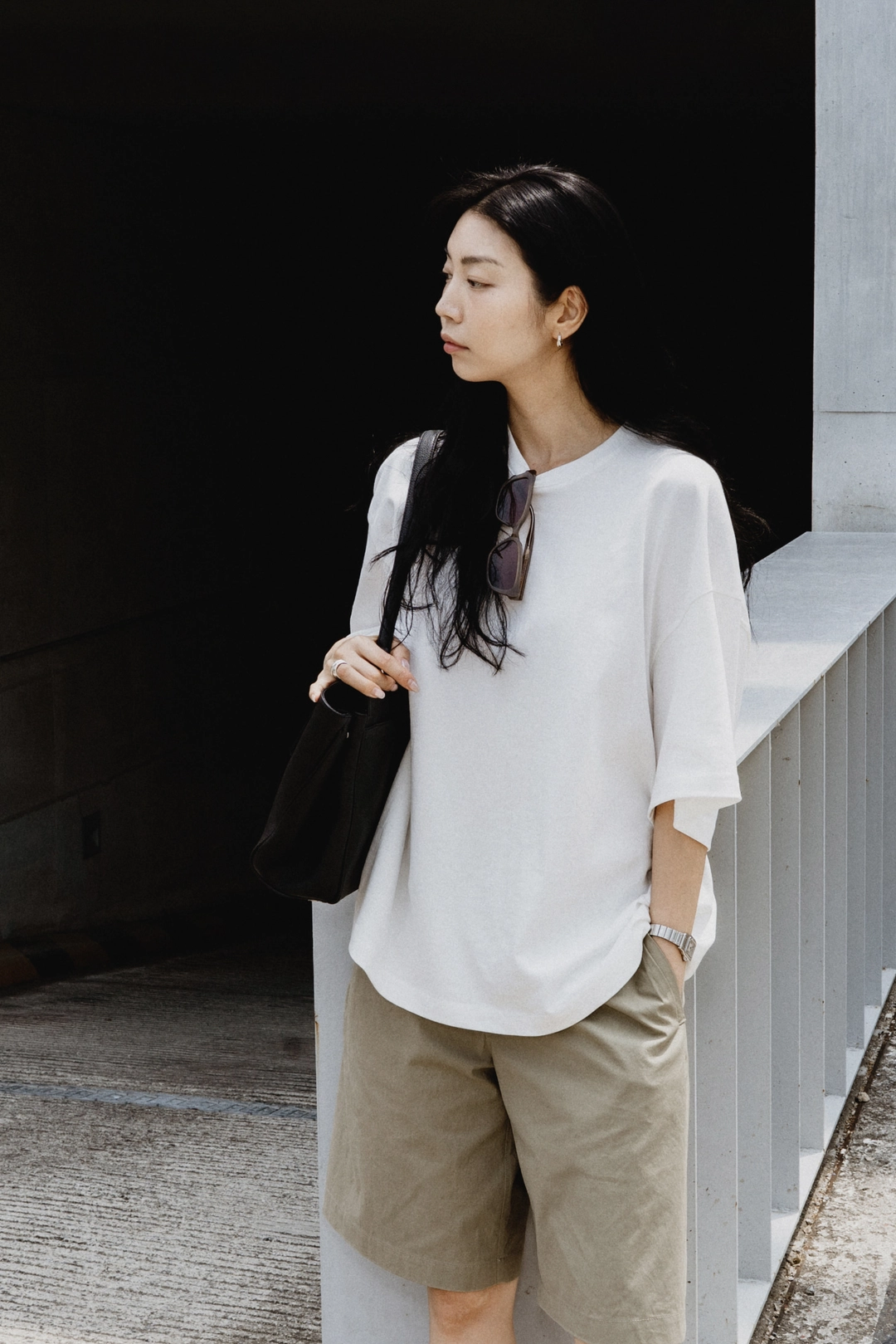 스앨더 39681_Loose-Fit essential cotton T-shirt 상품 이미지 2