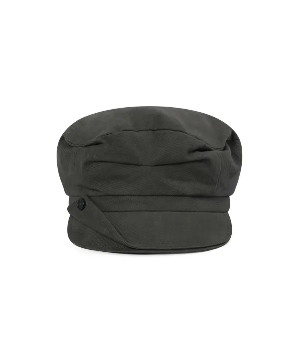 [레이 PICK] Folding button newsboy cap CHARCOAL - 미세키서울