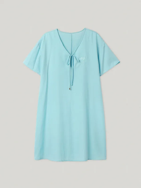 Naho Dress Aqua - Smoothmood