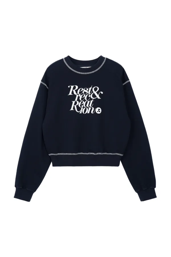 RR COLORATION SWEATSHIRT - NAVY