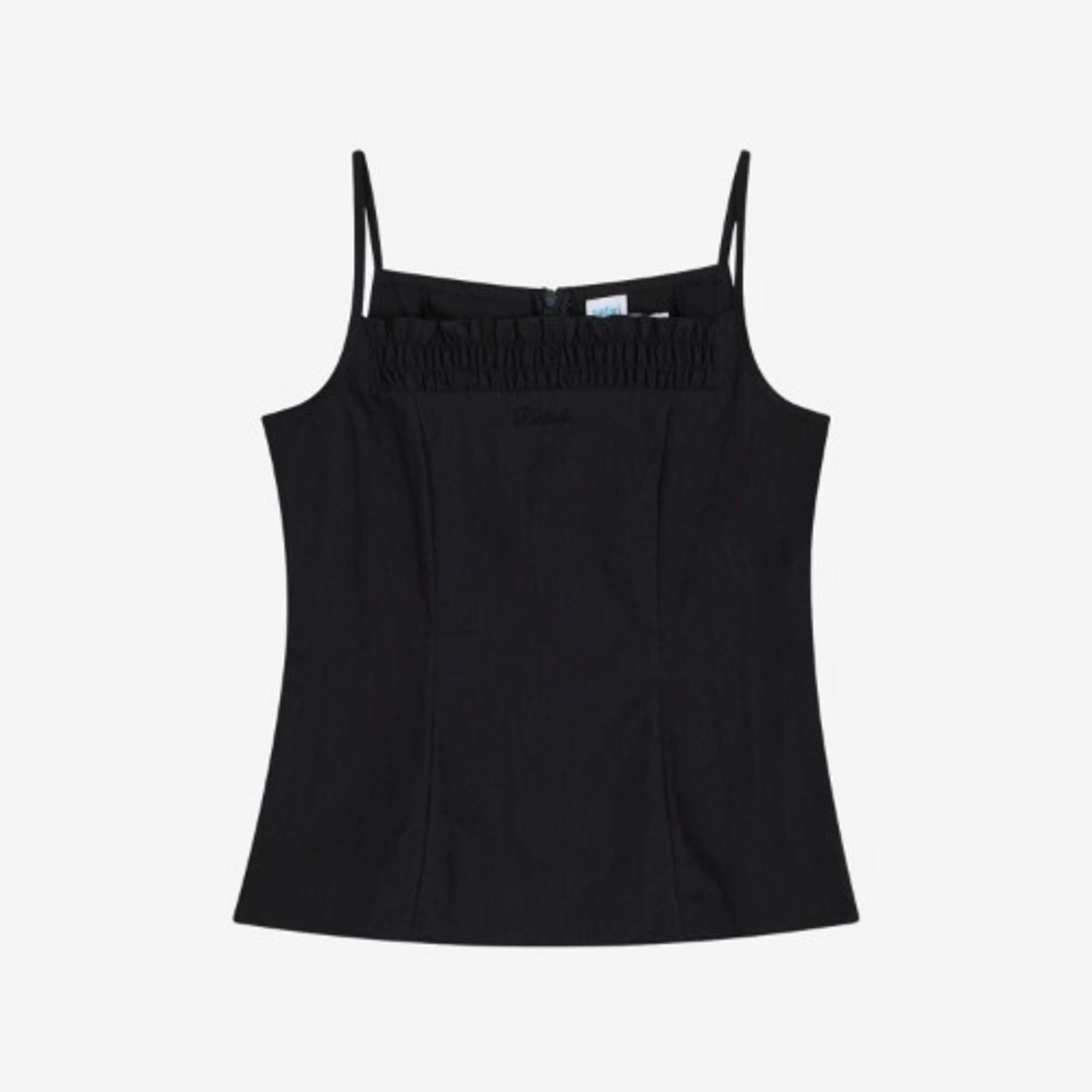 사파리스팟 AUTHENTIC NYLON FRILL SLEEVELESS (BLACK) 상품 이미지 3