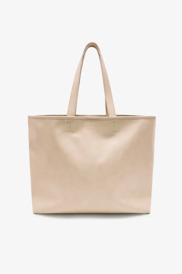 빅 토트 백 BEIGE