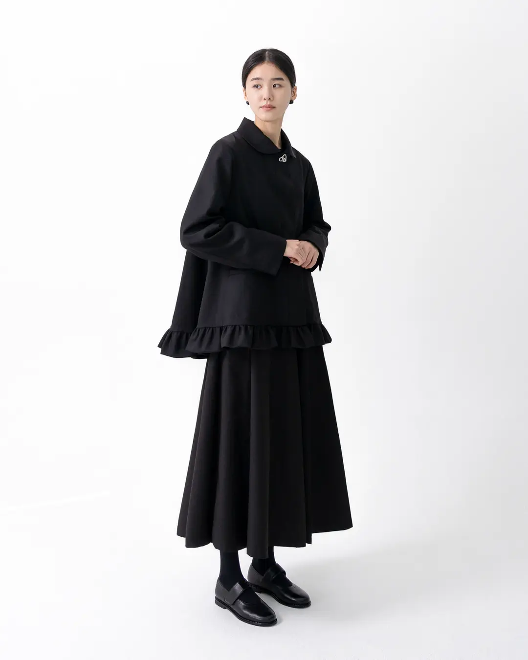 유노이아 frill layer jacket 상품 이미지 2