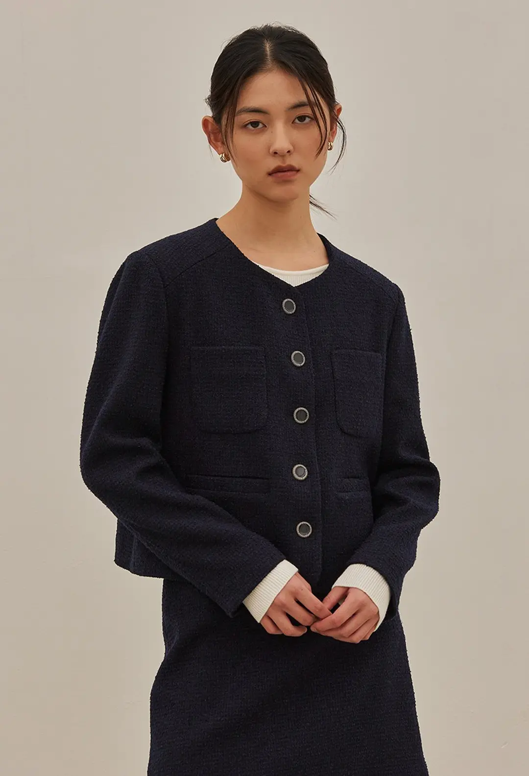 망고매니플리즈 BURD TWEED JACKET 상품 이미지 1