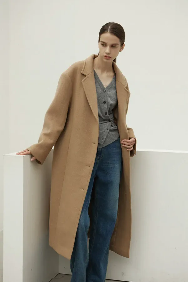 Logan Wool Oversized Coat_Black