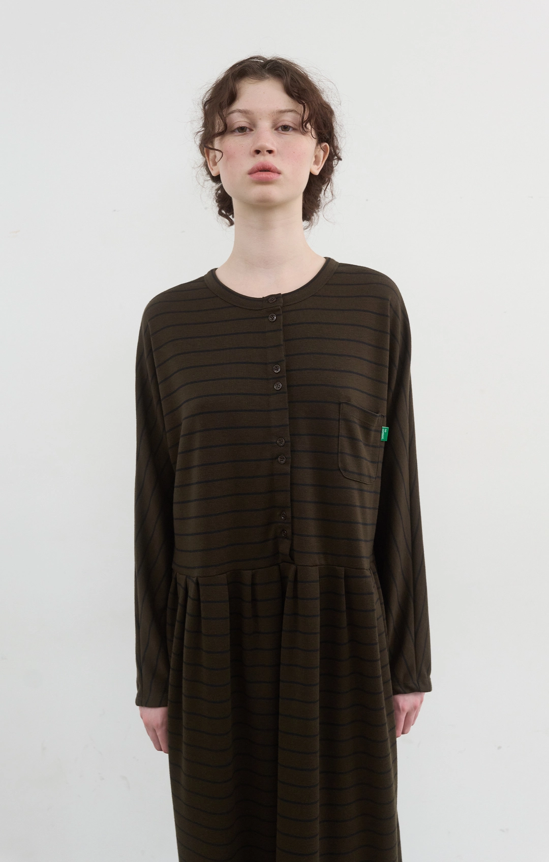 노컨텐츠 417. Marfa Dress_Brown 상품 이미지 2