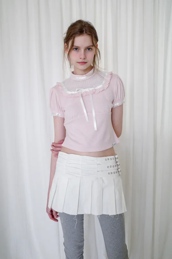 PRINCESS DOT TOP (PINK)