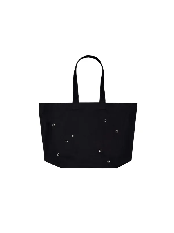 Stud Tote Bag Black