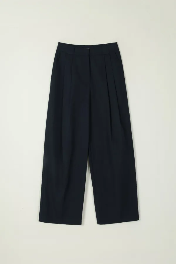 RODA COTTON PANTS_NAVY