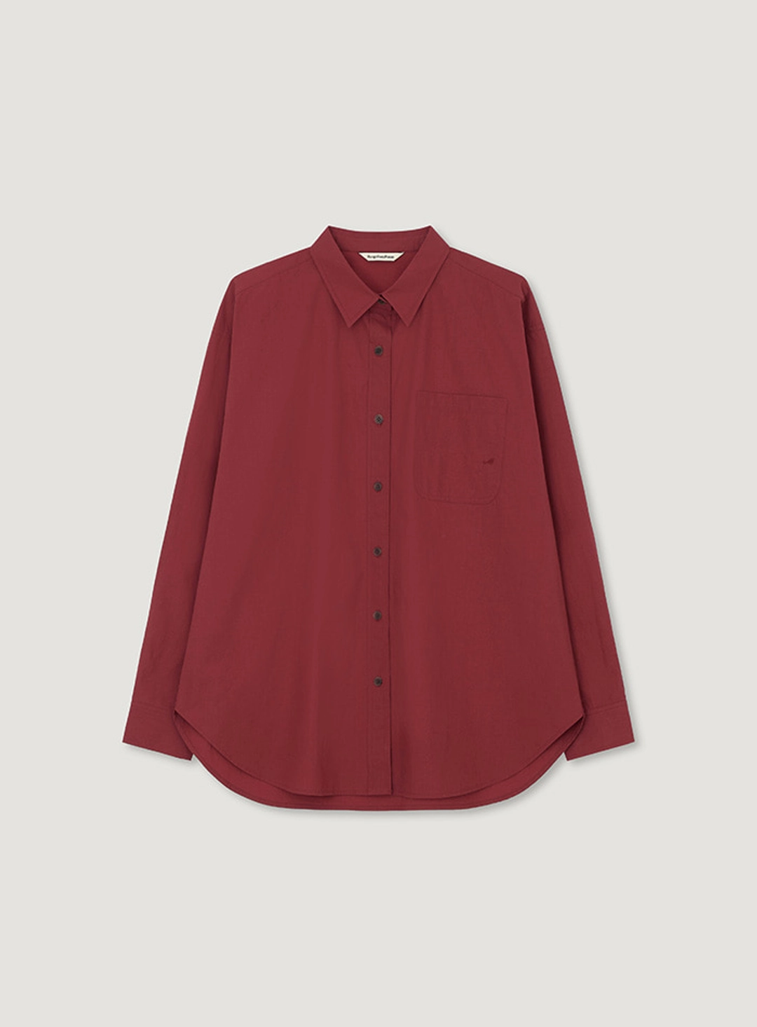 망고매니플리즈 DUONO COTTON SHIRT_RED 상품 이미지 1