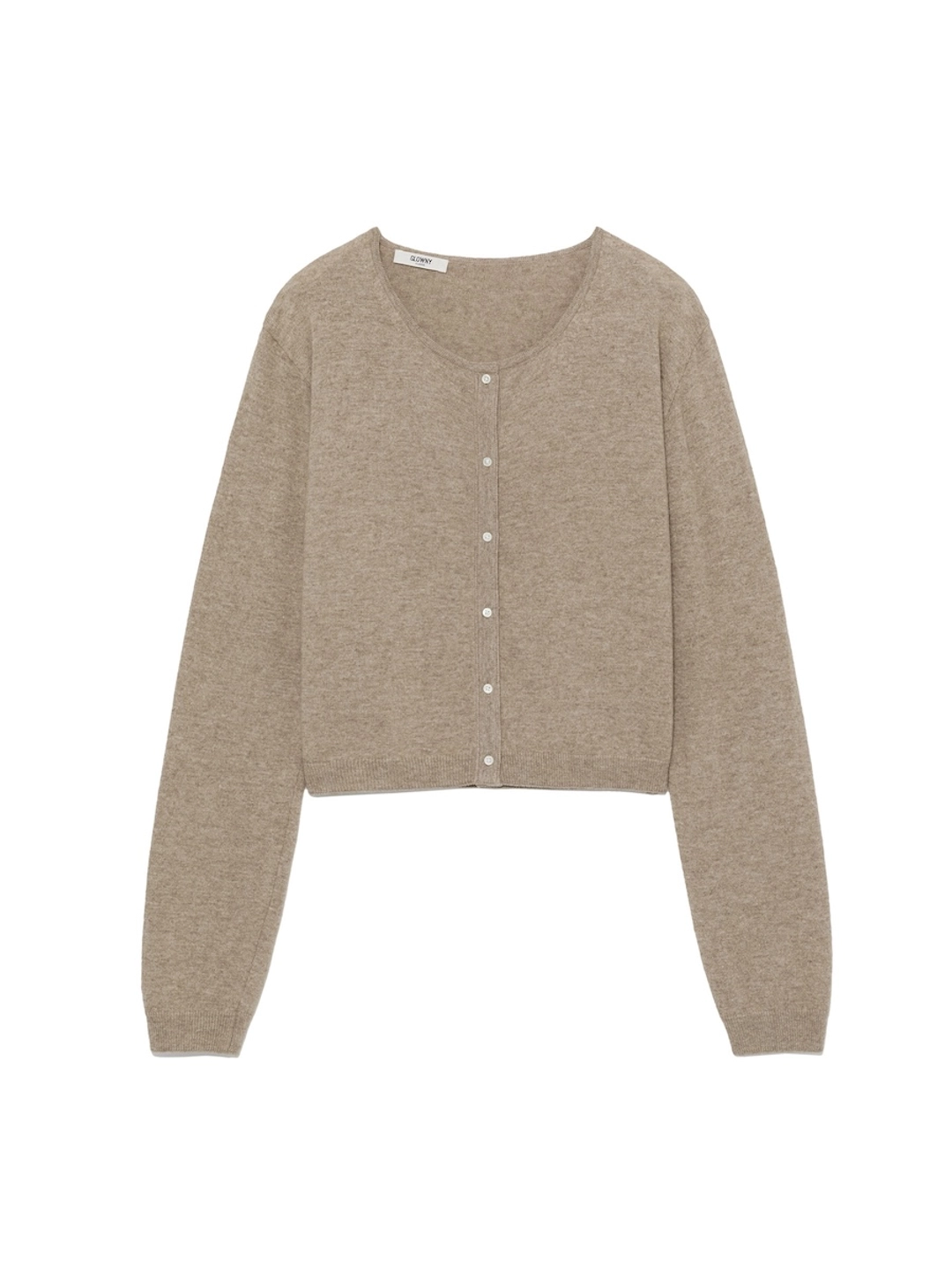 글로니 G CLASSIC LOOSE FIT CARDIGAN (OATMEAL BEIGE) 상품 이미지 1