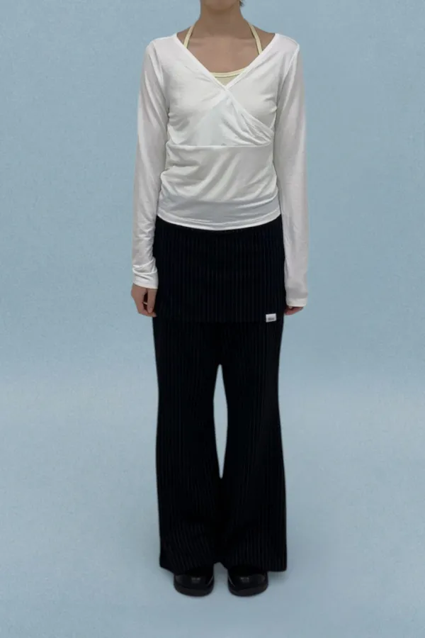 Hush Skirt Pants / Black