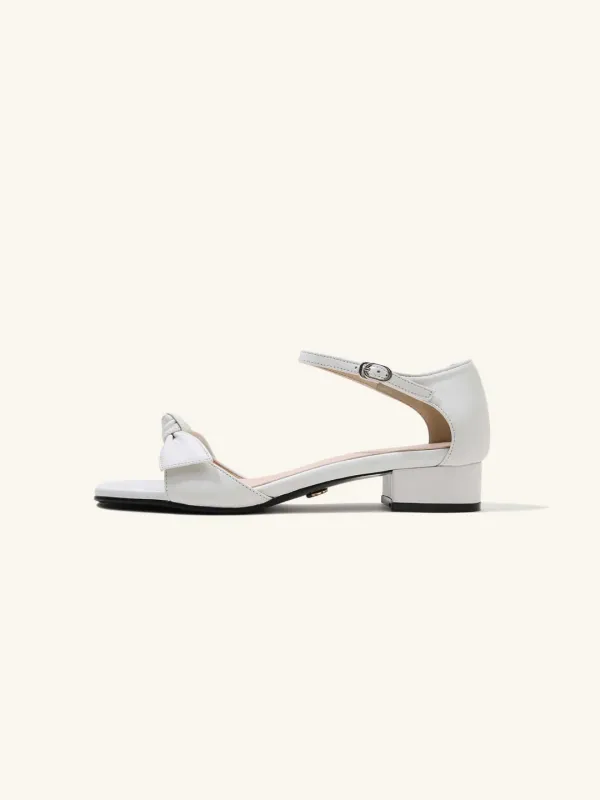 Foundation sandal (ribbon ver.) / 오프화이트