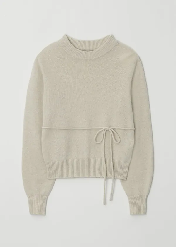 mock neck knit-cream