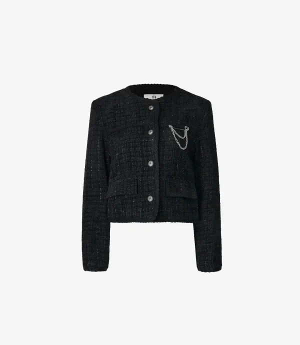 Jennie chain Tweed Jacket