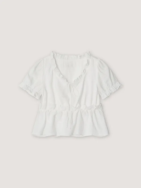 Odette Blouse - Ivory