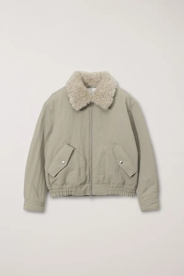 UNISEX FLIGHT PADDED JACKET BEIGE