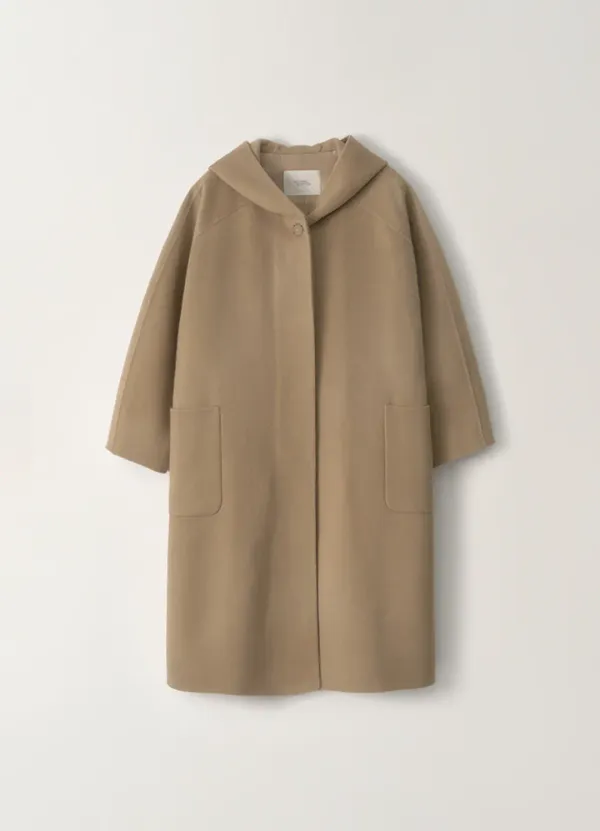 3RD / Keiko hoodie coat (Beige)
