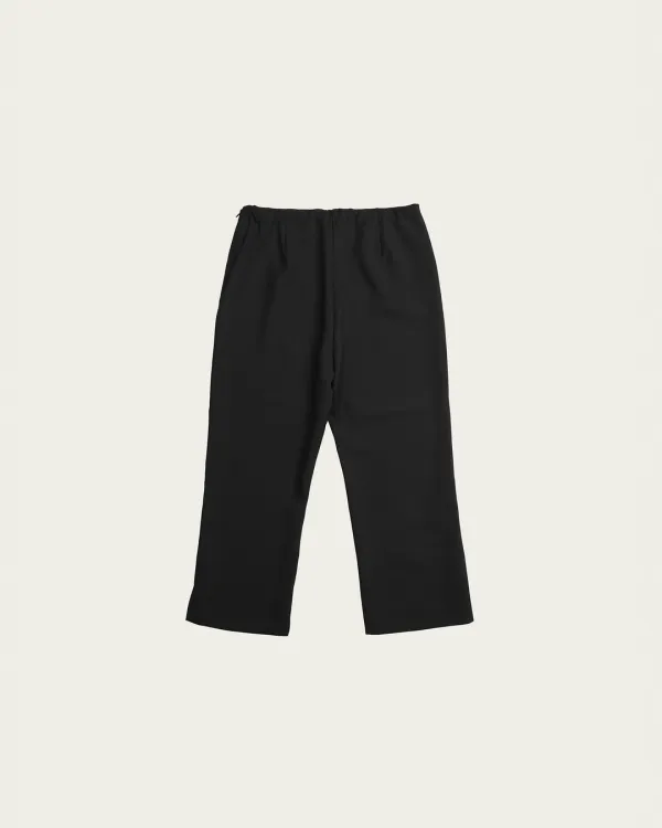 (2차) Sole Capri Pants - Charcoal