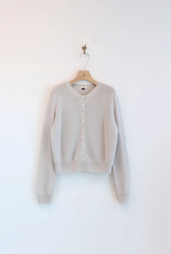 [2ND] ROOM CARDIGAN ( FOG )