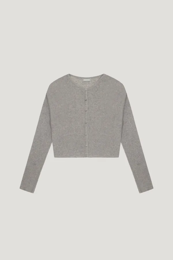 Linen Breeze Cardigan (gray)