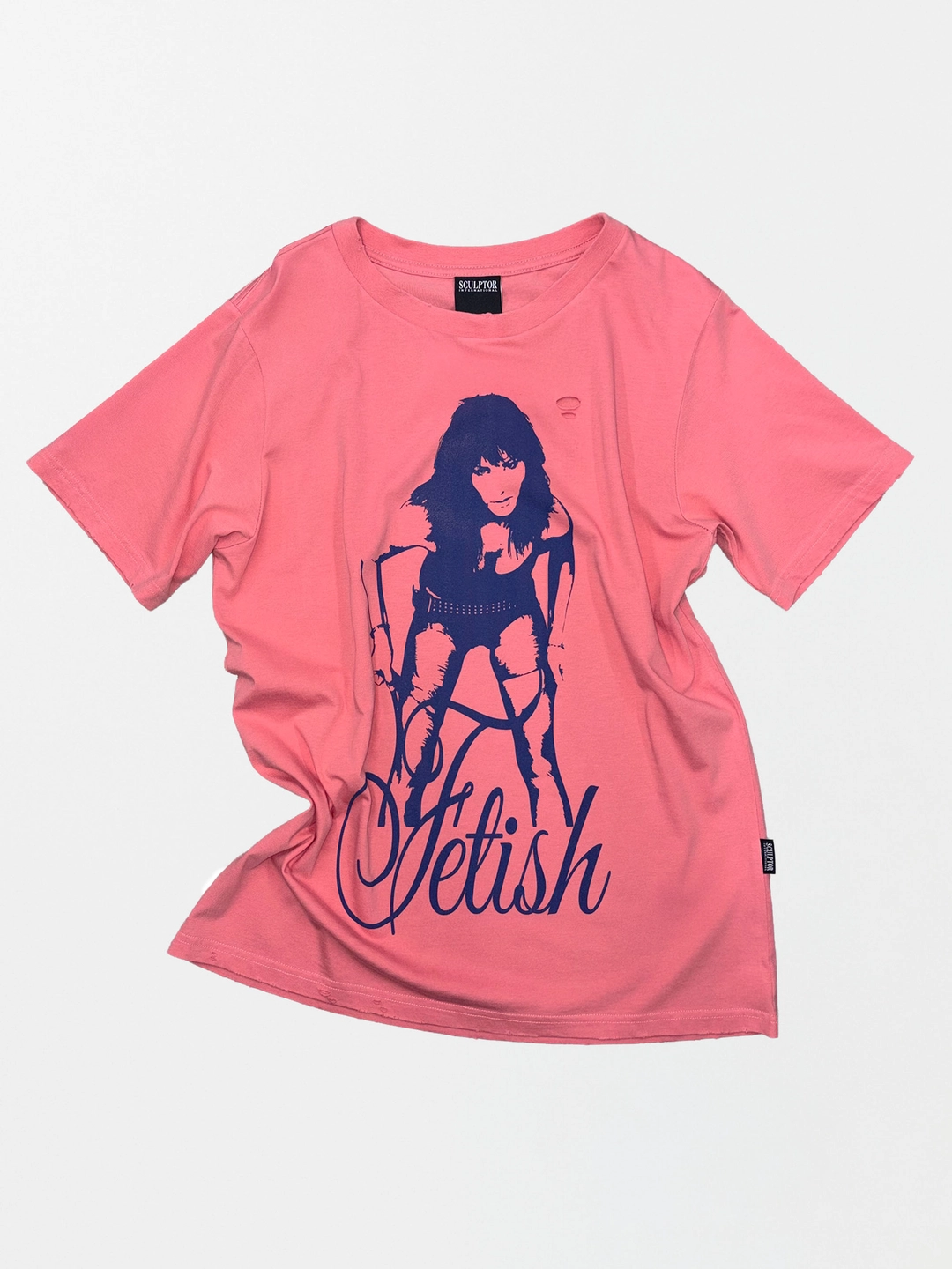 스컬프터 Distressed Muse Tee Salmon 상품 이미지 1