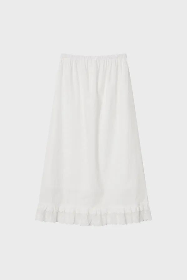2nd) Serene White Skirt