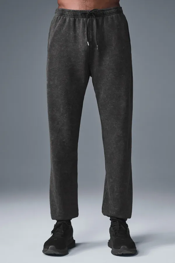 Chill Vintage Wash Sweatpant - Black Wash