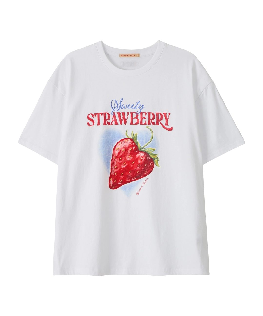 비터셀즈 Ruby Berry Tee-White 상품 이미지 1