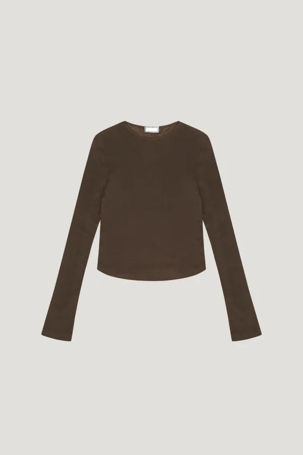 Teri Wool Tee (brown)