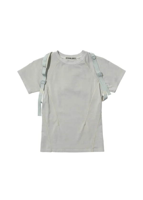Dyed T-Shirt w/ Backstrap