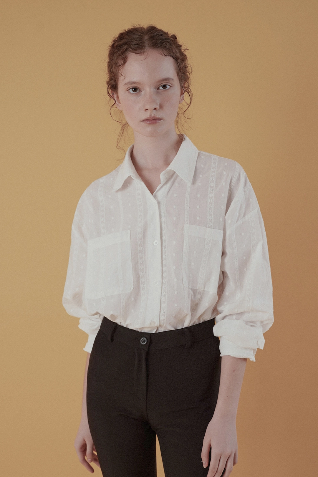 위드아웃썸머 Deary pattern shirt_punching 상품 이미지 2