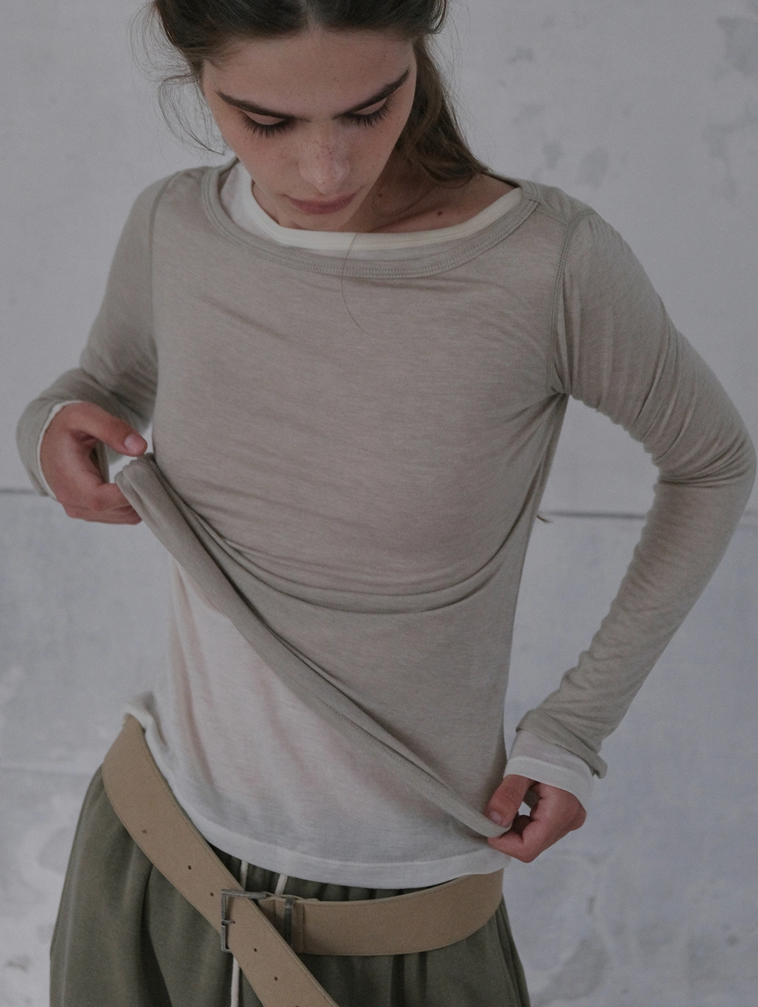 포에토 [3rd] Line base tee (5 color) 상품 이미지 2