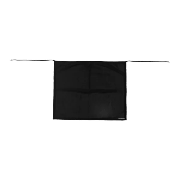 24-003 MESH WRAP SKIRT (BLACK)