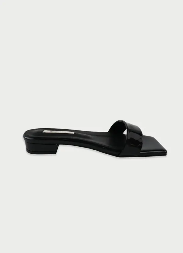 Classic square mule_black