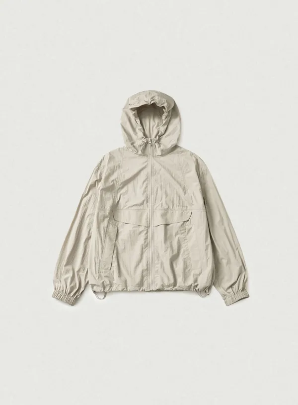 Briar Wind Hooded Jacket_Light Beige