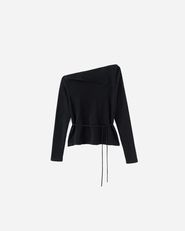Neve Flap Detail Wool Knit