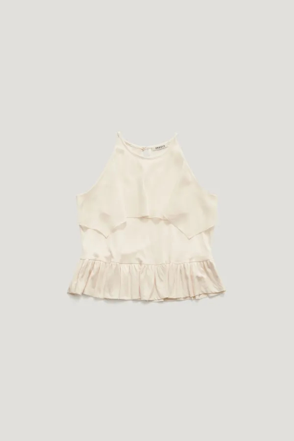 KAIL CANCAN BLOUSE_CREAM IVORY / ₩128,000