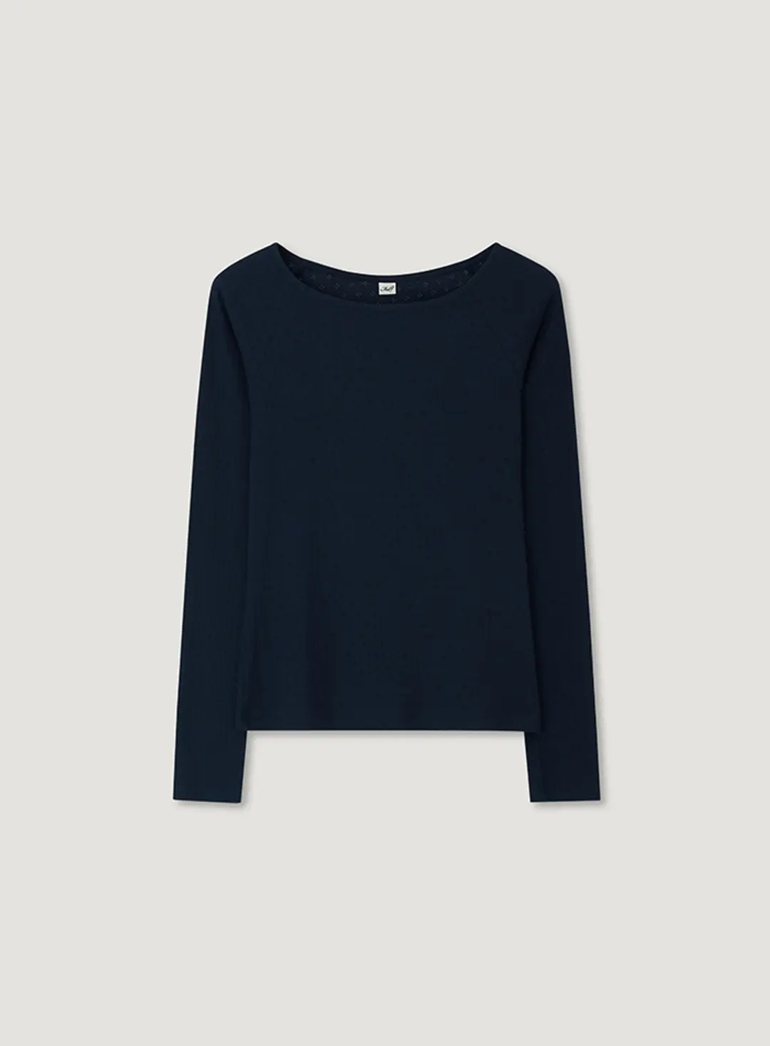 망고매니플리즈 RITO PUNCHING TEE_NAVY 상품 이미지 1