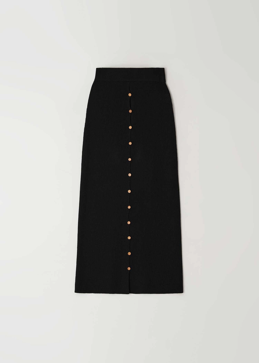 더라이 Button Knit Skirt(Black) 상품 이미지 3