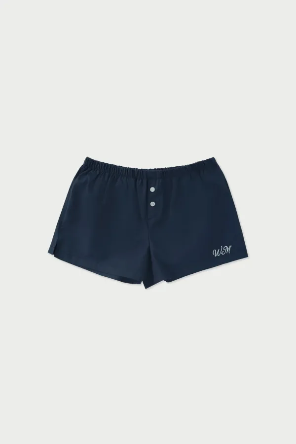 Tin cotton shorts_navy